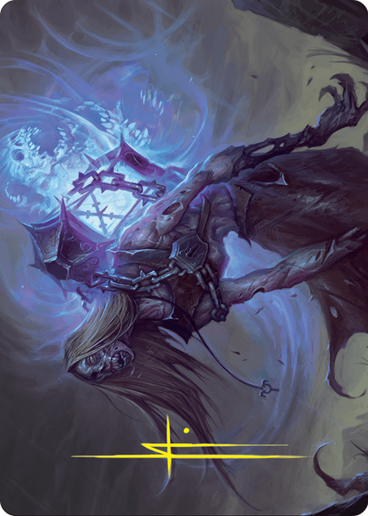 Soul-Shackled Zombie // Soul-Shackled Zombie  [Foundations Art Series] (Borderless) Foil
