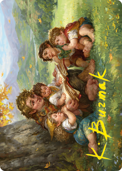 Samwise Gamgee // Samwise Gamgee  [Tales of Middle-earth Art Series] (Borderless) Foil