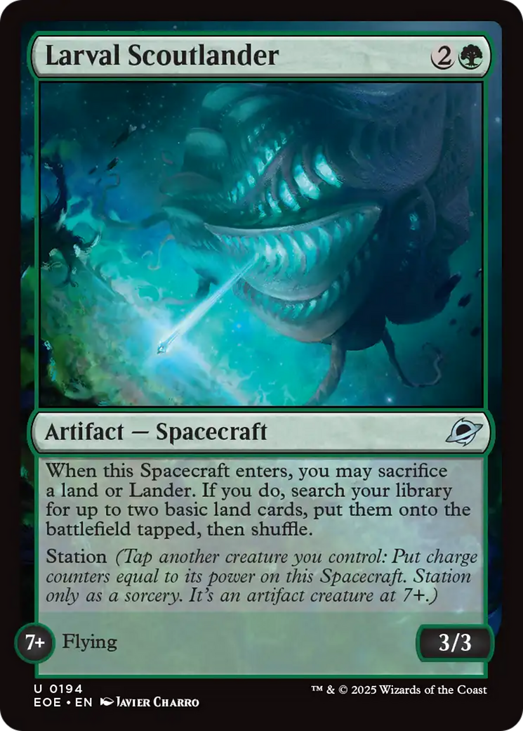 Larval Scoutlander [Edge of Eternities] Foil