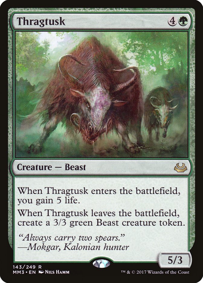 Thragtusk [Modern Masters 2017] Foil