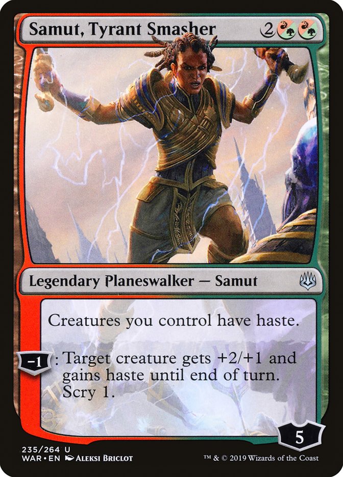 Samut, Tyrant Smasher [War of the Spark] Foil