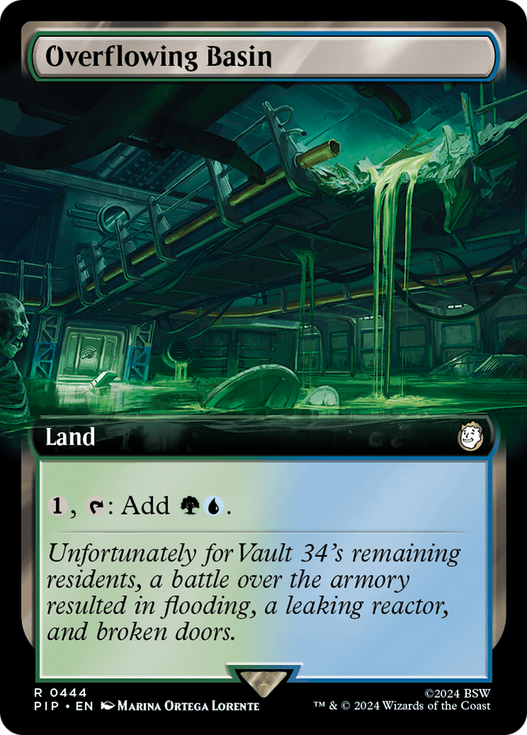Overflowing Basin (Extended Art) [Fallout] Foil