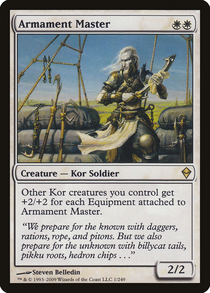 Armament Master [Zendikar] Foil