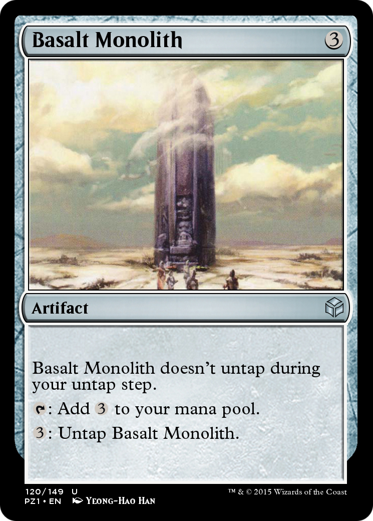 Basalt Monolith  [Legendary Cube Prize Pack]