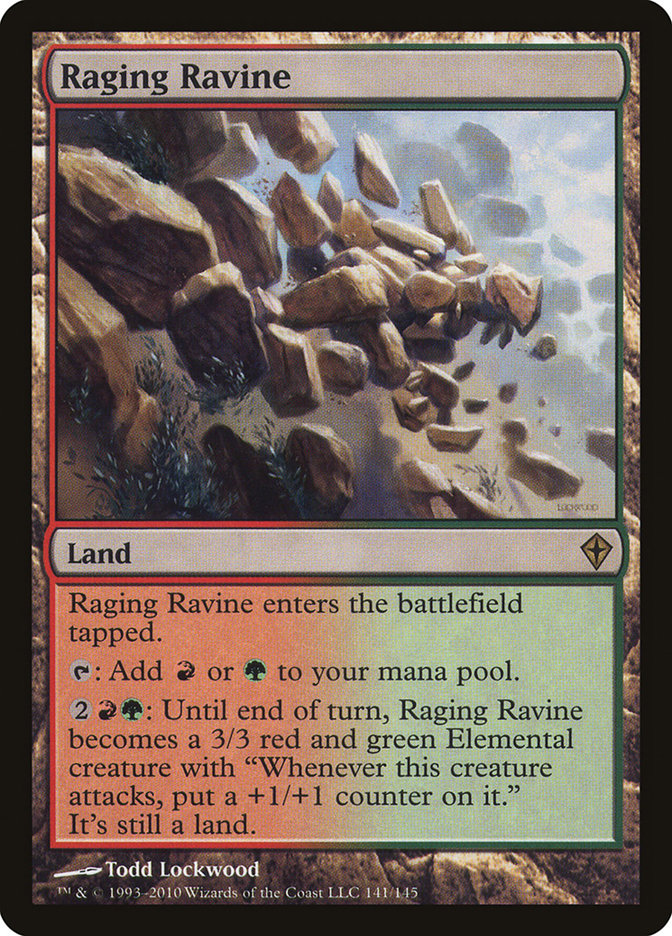 Raging Ravine [Worldwake] Foil