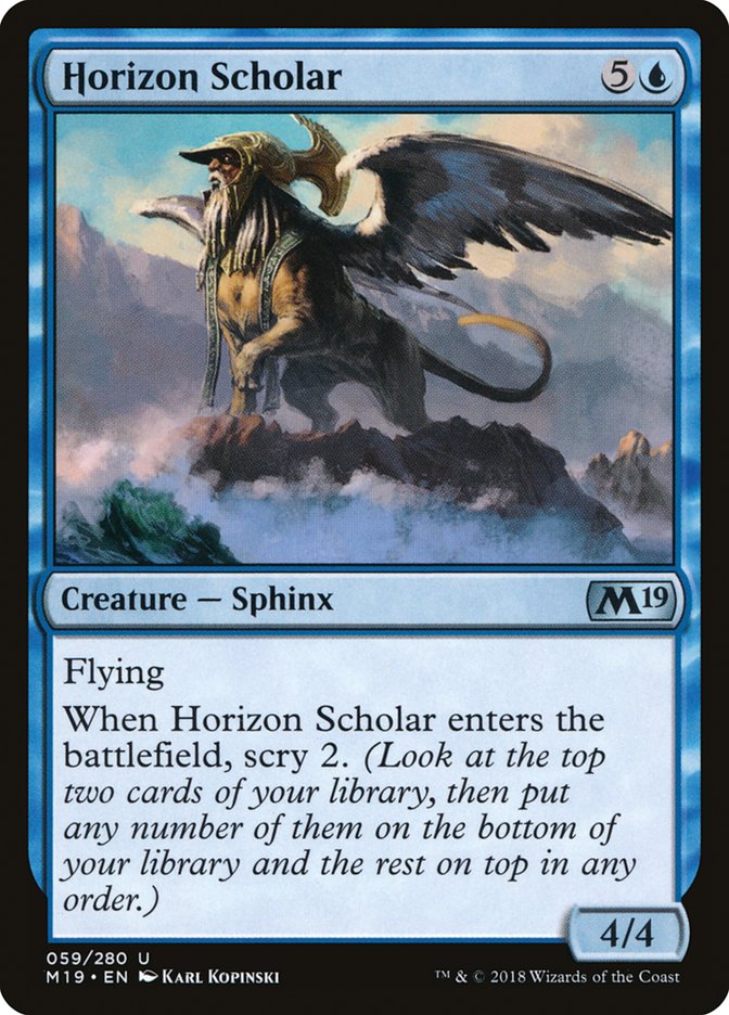 Horizon Scholar [Core Set 2019] Foil