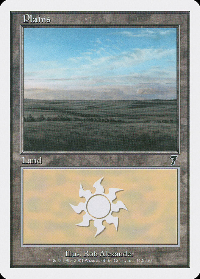 Plains (342) [Seventh Edition] Foil