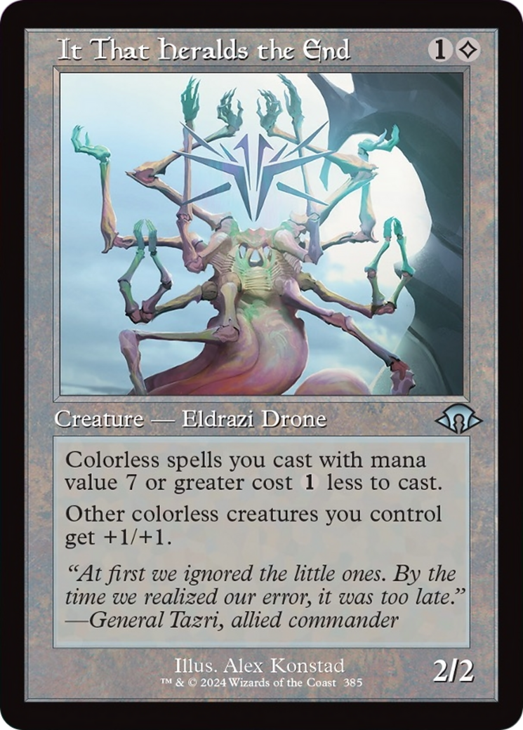 It That Heralds the End (Retro [Modern Horizons 3] Foil