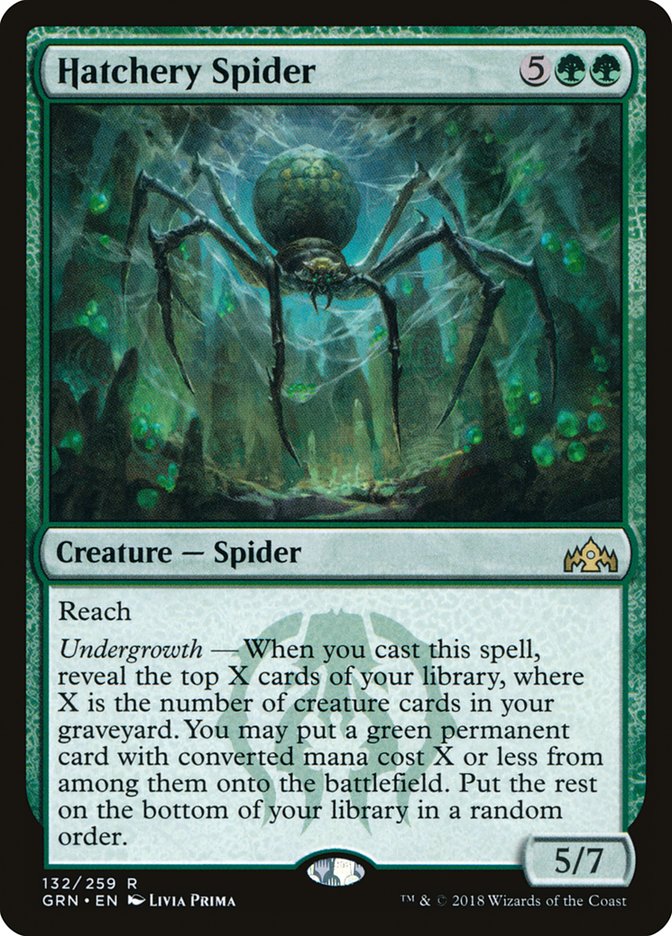 Hatchery Spider [Guilds of Ravnica] Foil