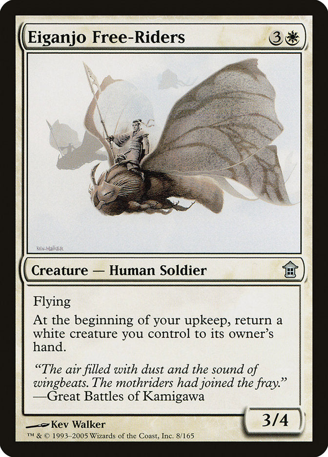 Eiganjo Free-Riders [Saviors of Kamigawa] Foil