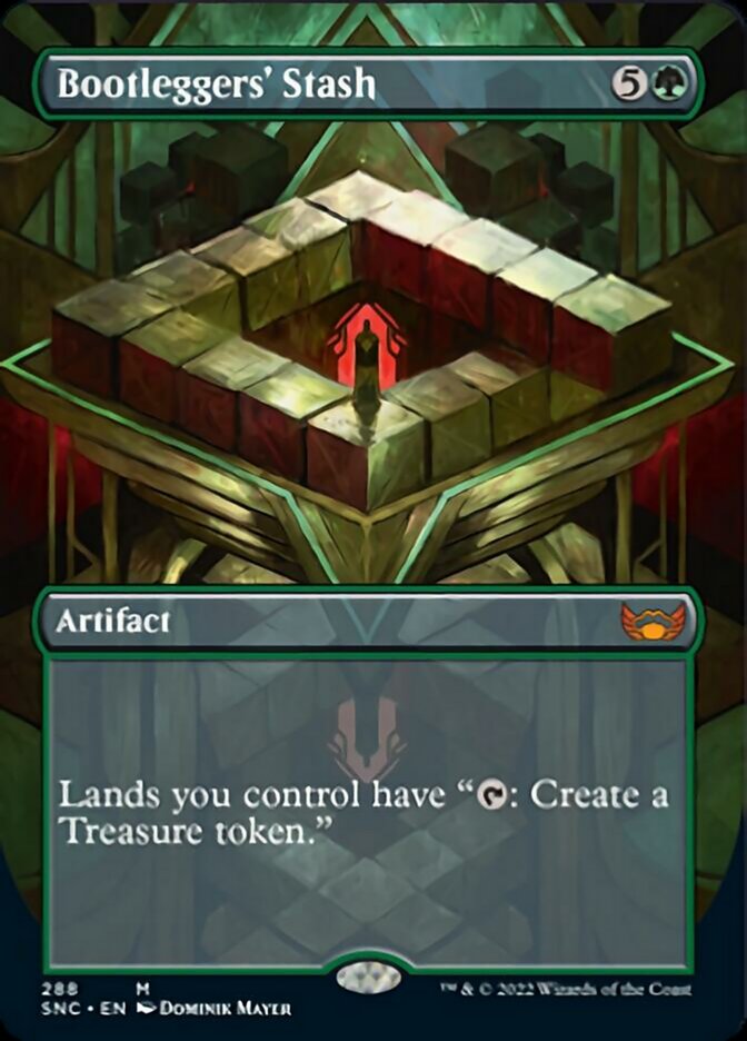 Bootleggers' Stash (Borderless Alternate Art) [Streets of New Capenna] Foil
