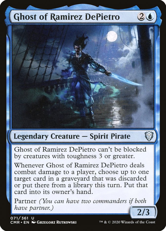 Ghost of Ramirez DePietro [Commander Legends] Foil