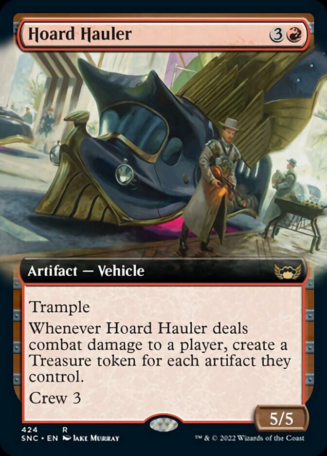 Hoard Hauler (Extended Art) [Streets of New Capenna] Foil