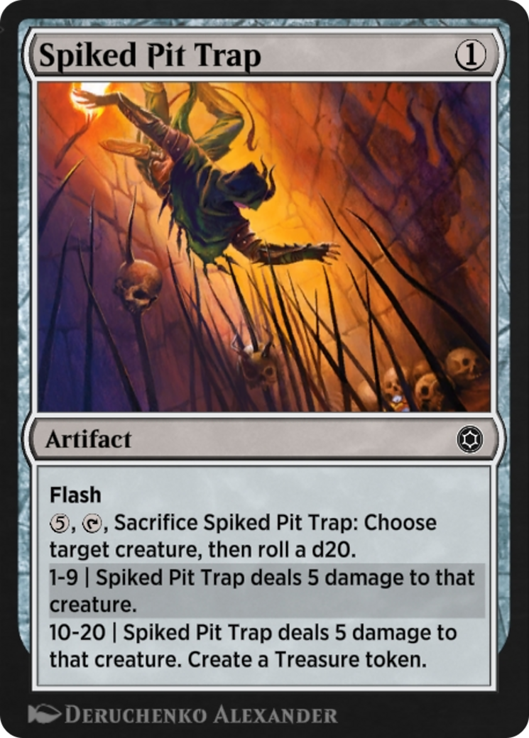Spiked Pit Trap  [Alchemy Horizons: Baldur's Gate]