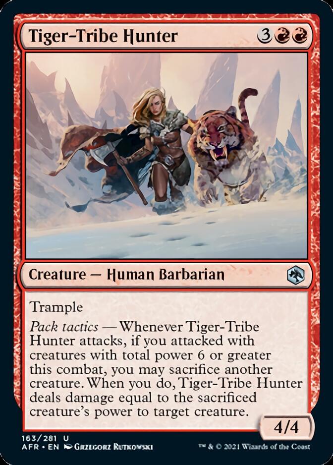 Tiger-Tribe Hunter [Dungeons & Dragons: Adventures in the Forgotten Realms] Foil