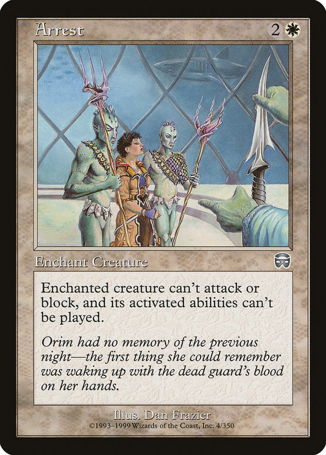 Arrest [Mercadian Masques] Foil