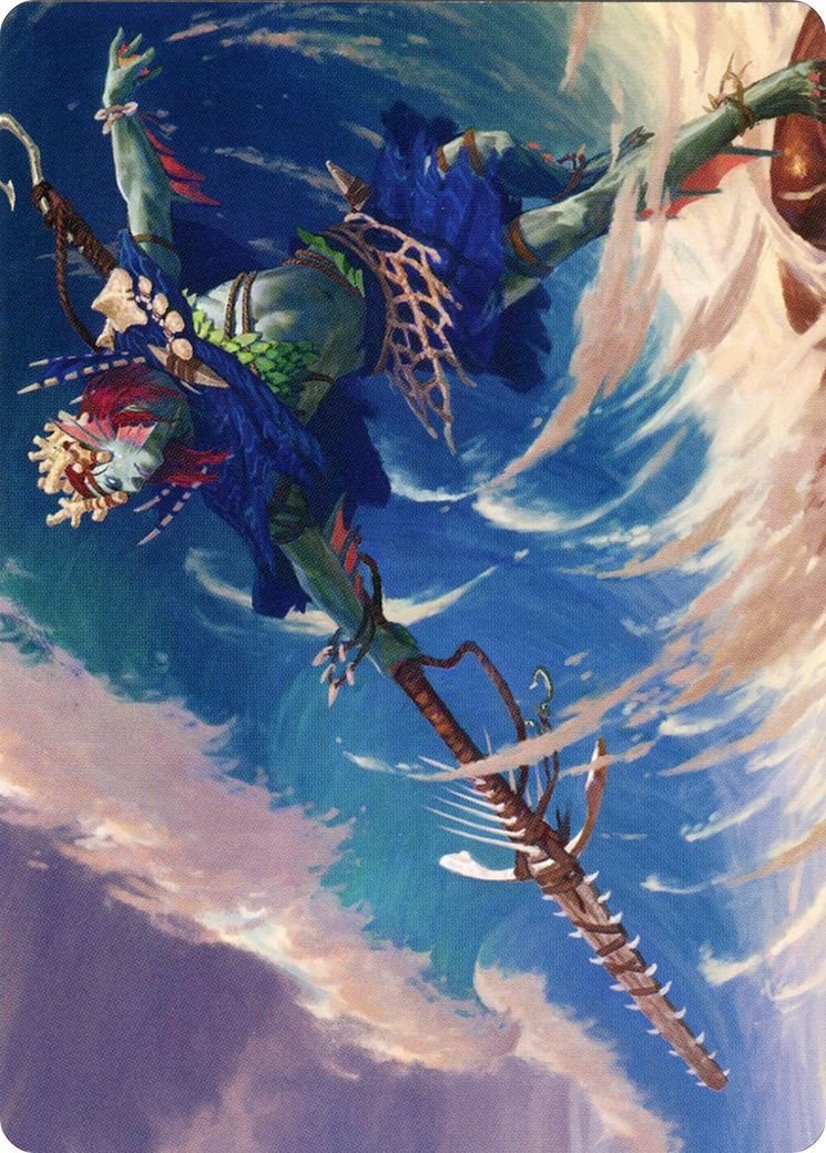 Tazeem Roilmage // Tazeem Roilmage  [Zendikar Rising Art Series] (Borderless)