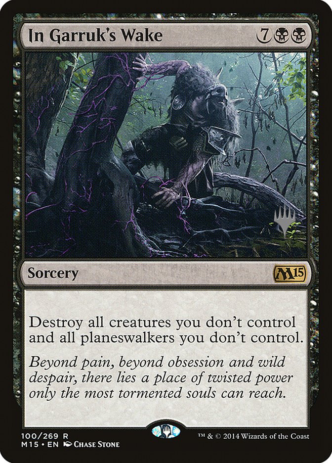 In Garruk's Wake (Promo Pack) [Magic 2015 Promos] Foil