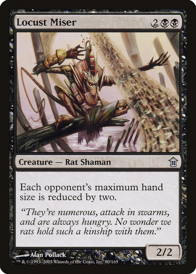 Locust Miser [Saviors of Kamigawa] Foil