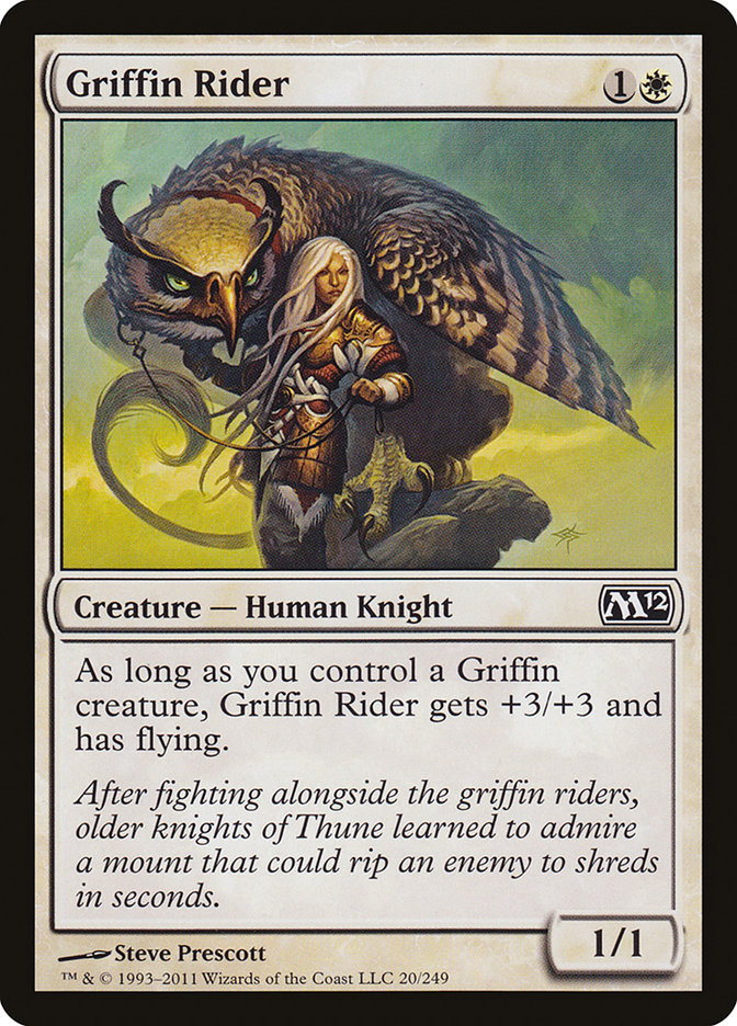 Griffin Rider [Magic 2012] Foil