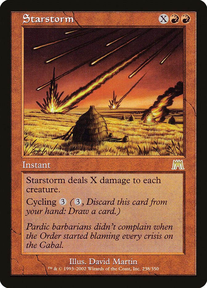 Starstorm [Onslaught] Foil