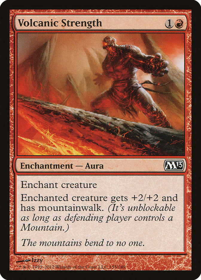 Volcanic Strength [Magic 2013] Foil