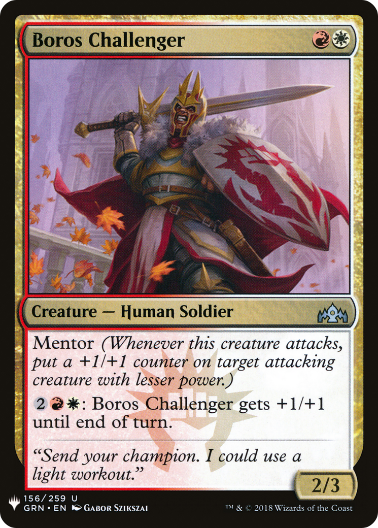 Boros Challenger  [The List]