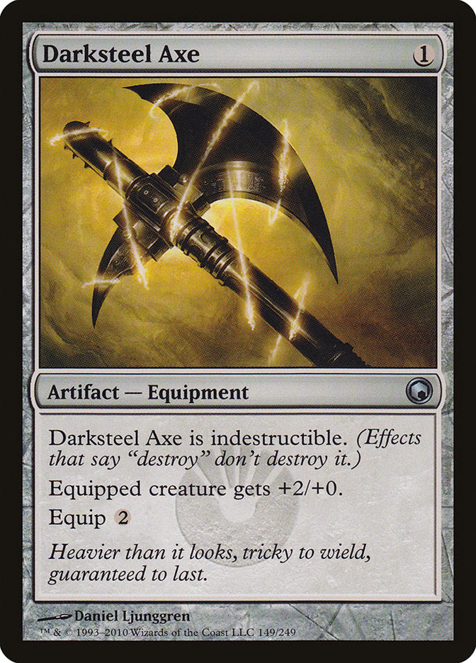 Darksteel Axe [Scars of Mirrodin] Foil