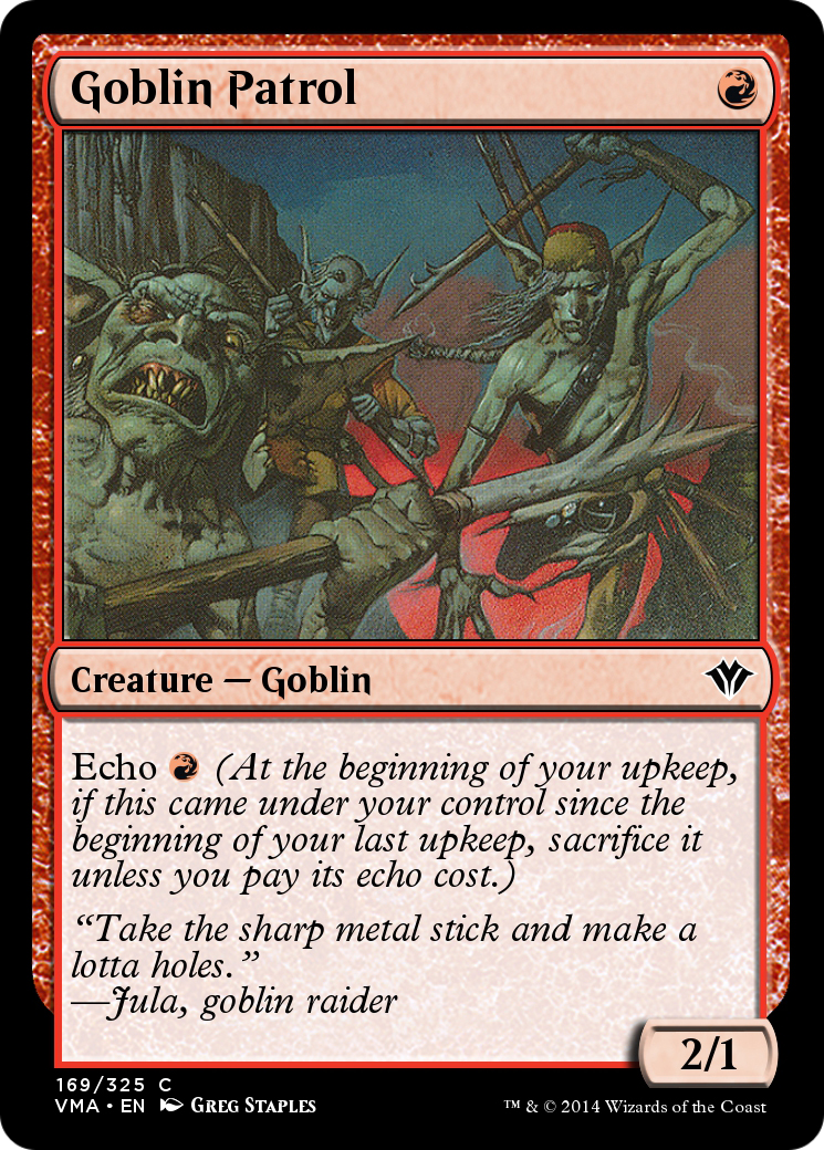 Goblin Patrol  [Vintage Masters]