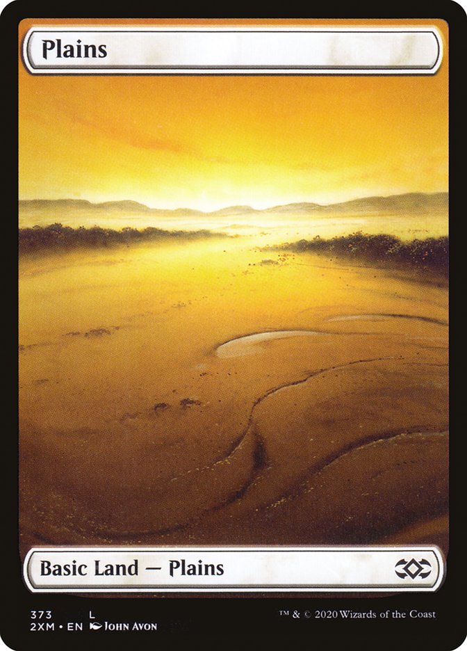 Plains (373) [Double Masters] Foil