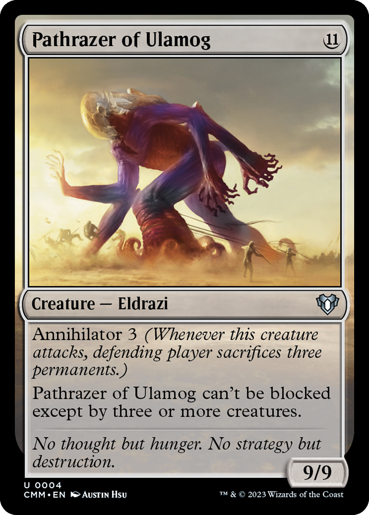 Pathrazer of Ulamog [Commander Masters] Foil