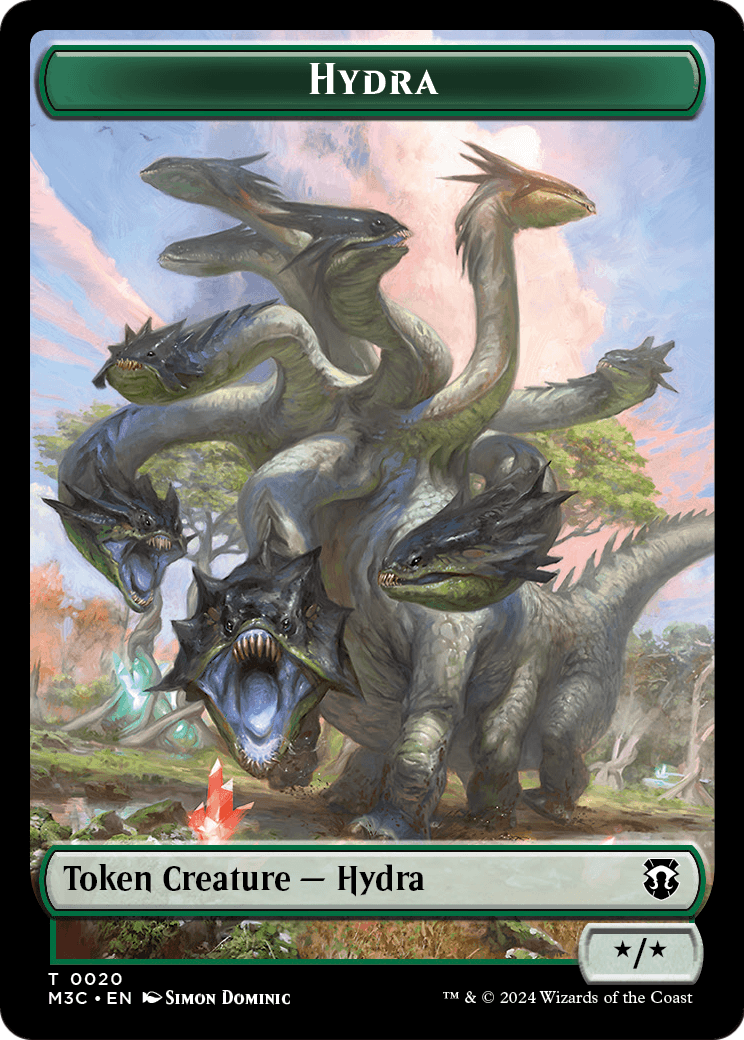 Hydra  [Modern Horizons 3 Commander Tokens] Foil