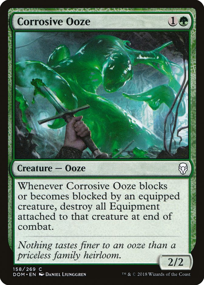 Corrosive Ooze [Dominaria] Foil