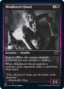 Mindleech Ghoul [Innistrad: Double Feature] Foil