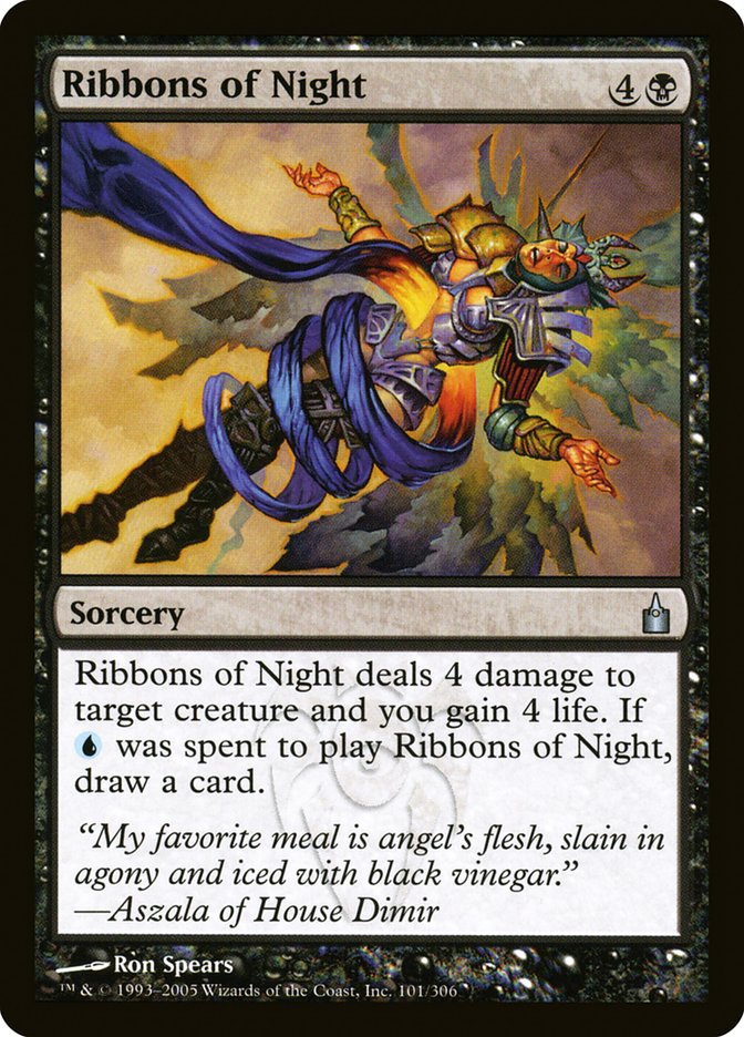 Ribbons of Night [Ravnica: City of Guilds] Foil