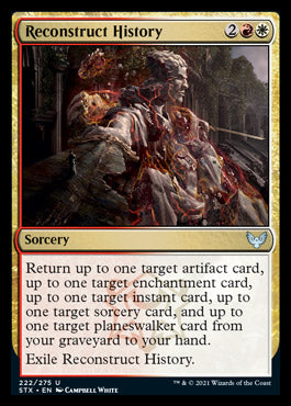 Reconstruct History [Strixhaven: School of Mages] Foil