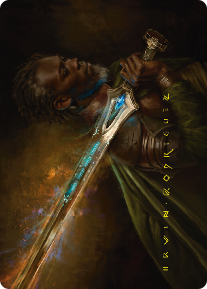 Andúril, Flame of the West // Andúril, Flame of the West  [Tales of Middle-earth Art Series] (Borderless) Foil