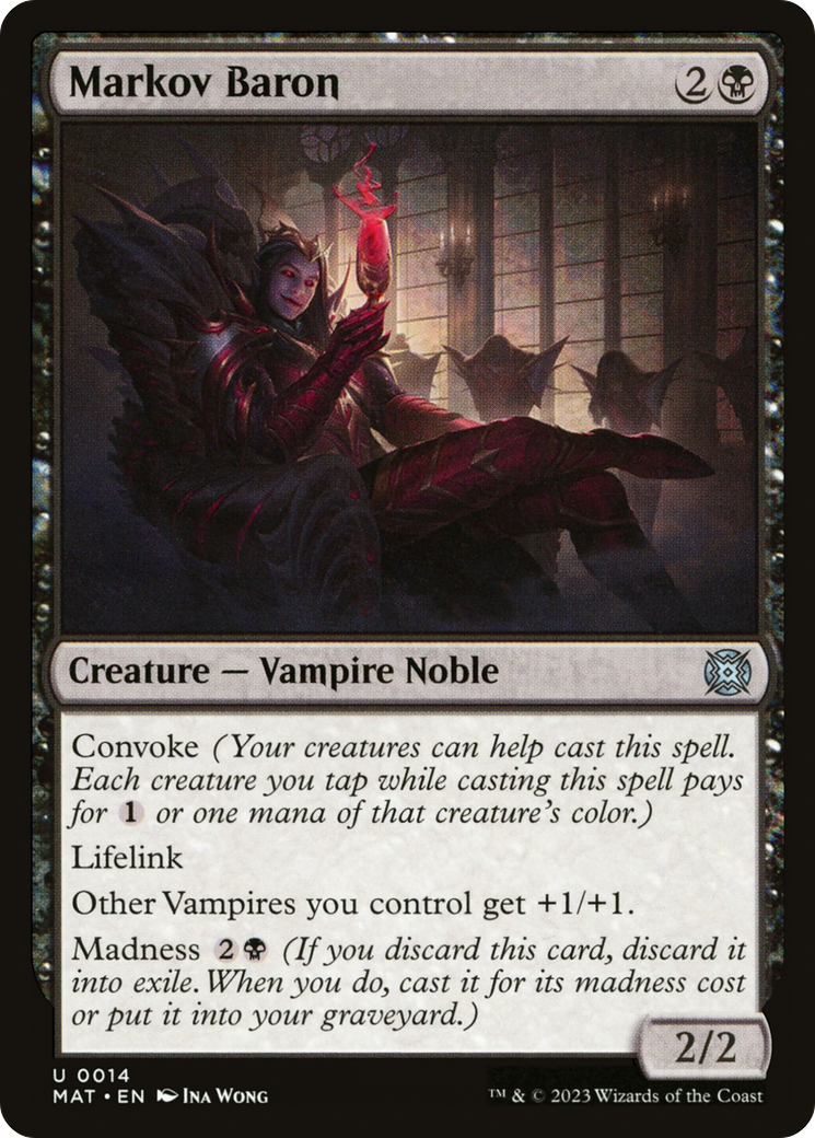 Markov Baron [March of the Machine: The Aftermath] Foil