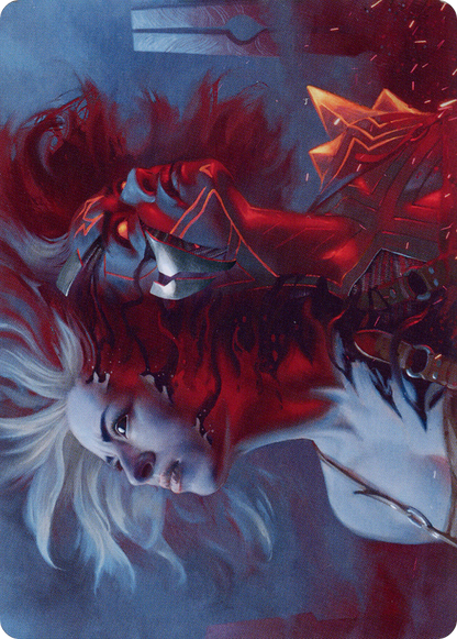 Thrill of Possibility // Thrill of Possibility  [Phyrexia: All Will Be One Art Series] (Borderless)