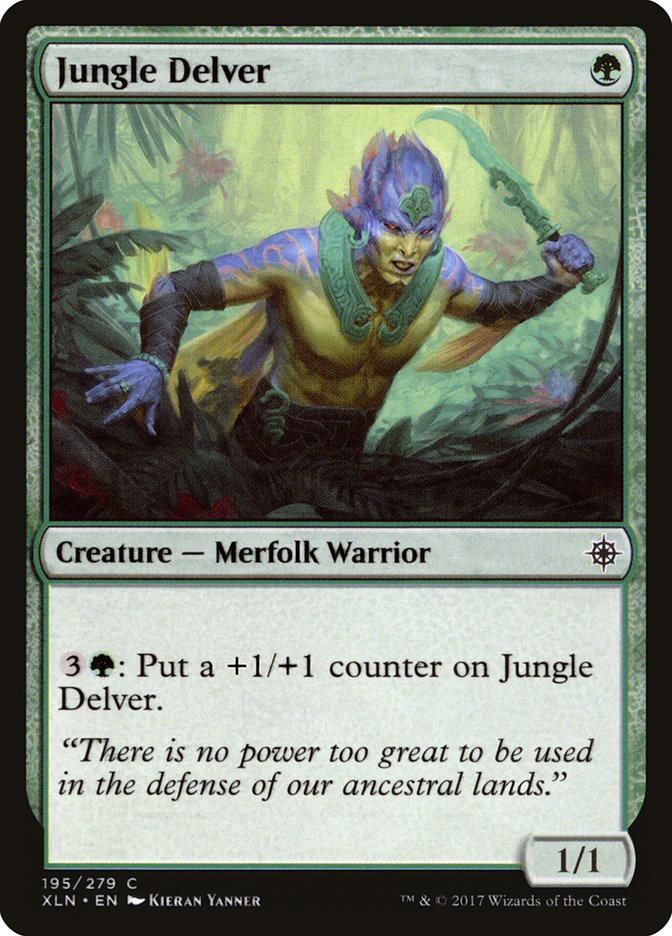 Jungle Delver [Ixalan] Foil