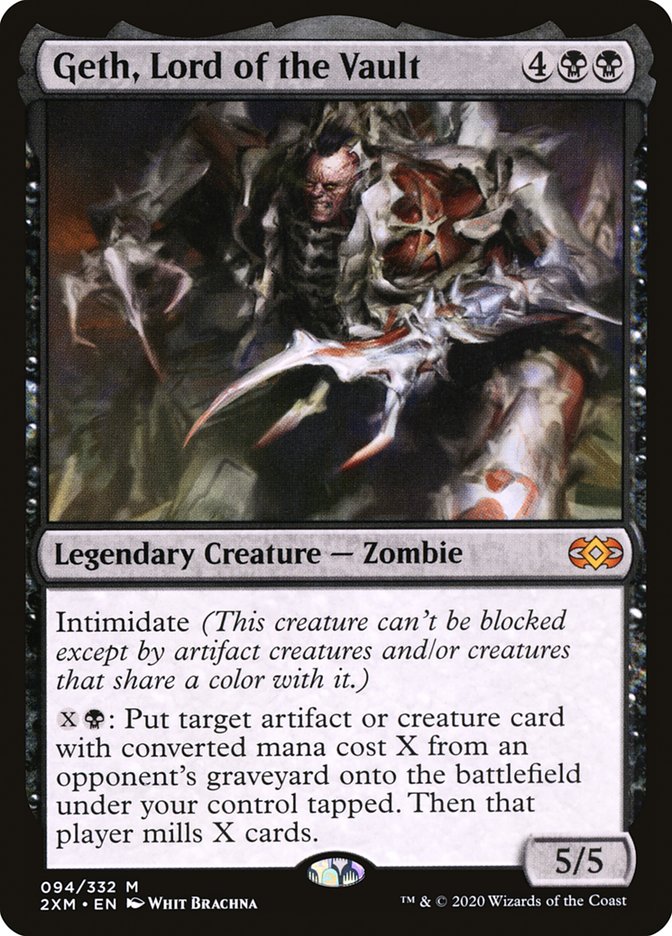 Geth, Lord of the Vault [Double Masters] Foil