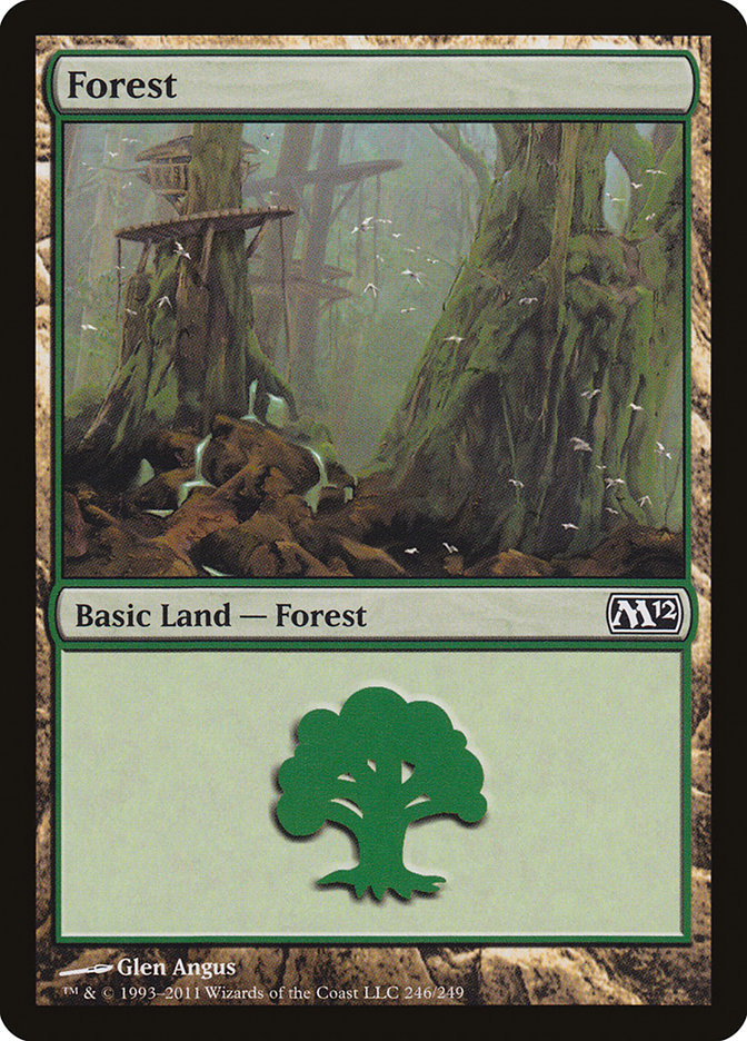 Forest (246) [Magic 2012] Foil