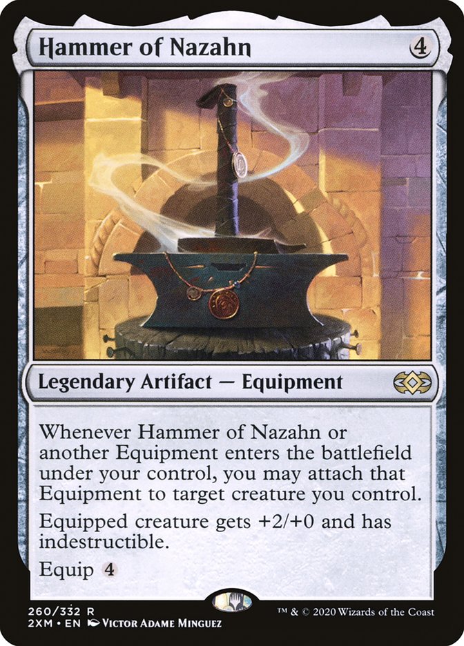Hammer of Nazahn [Double Masters] Foil