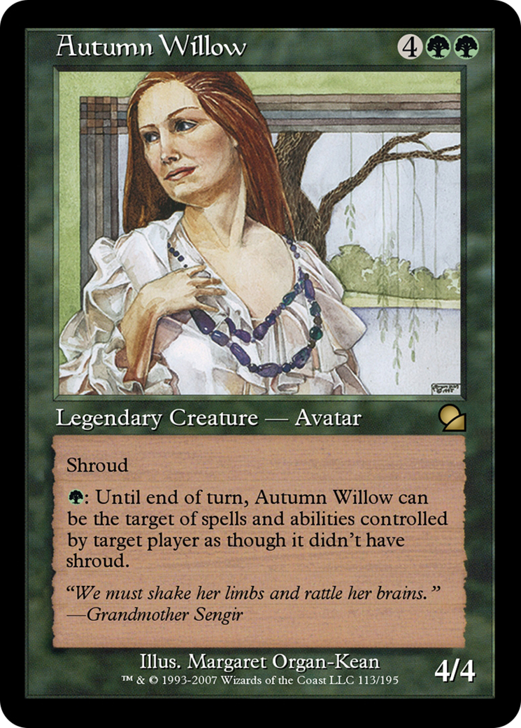 Autumn Willow  [Masters Edition] Foil