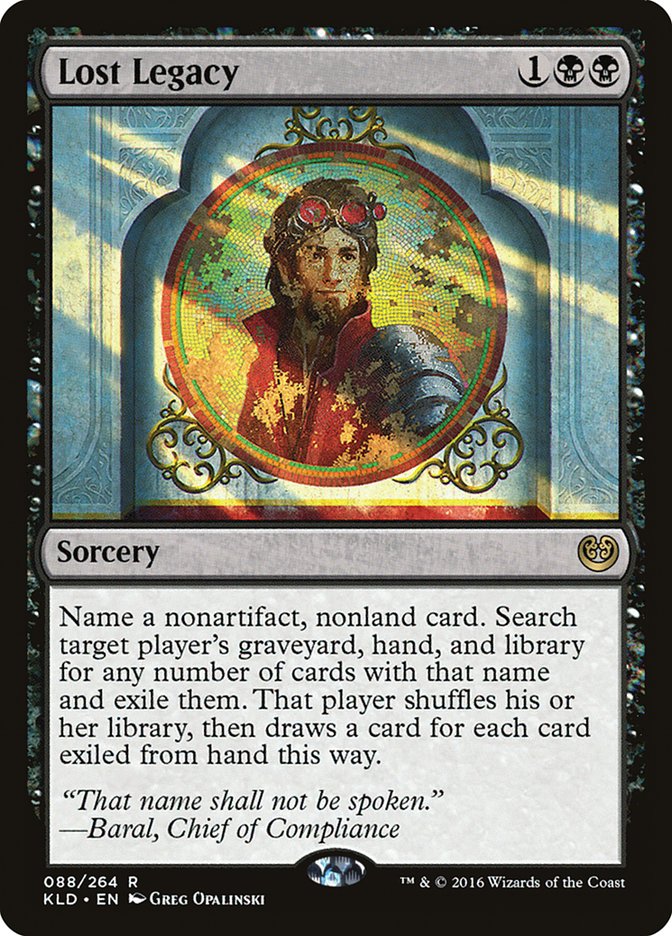 Lost Legacy [Kaladesh] Foil
