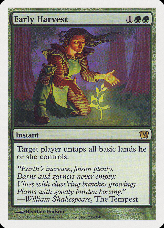 Early Harvest [Ninth Edition] Foil