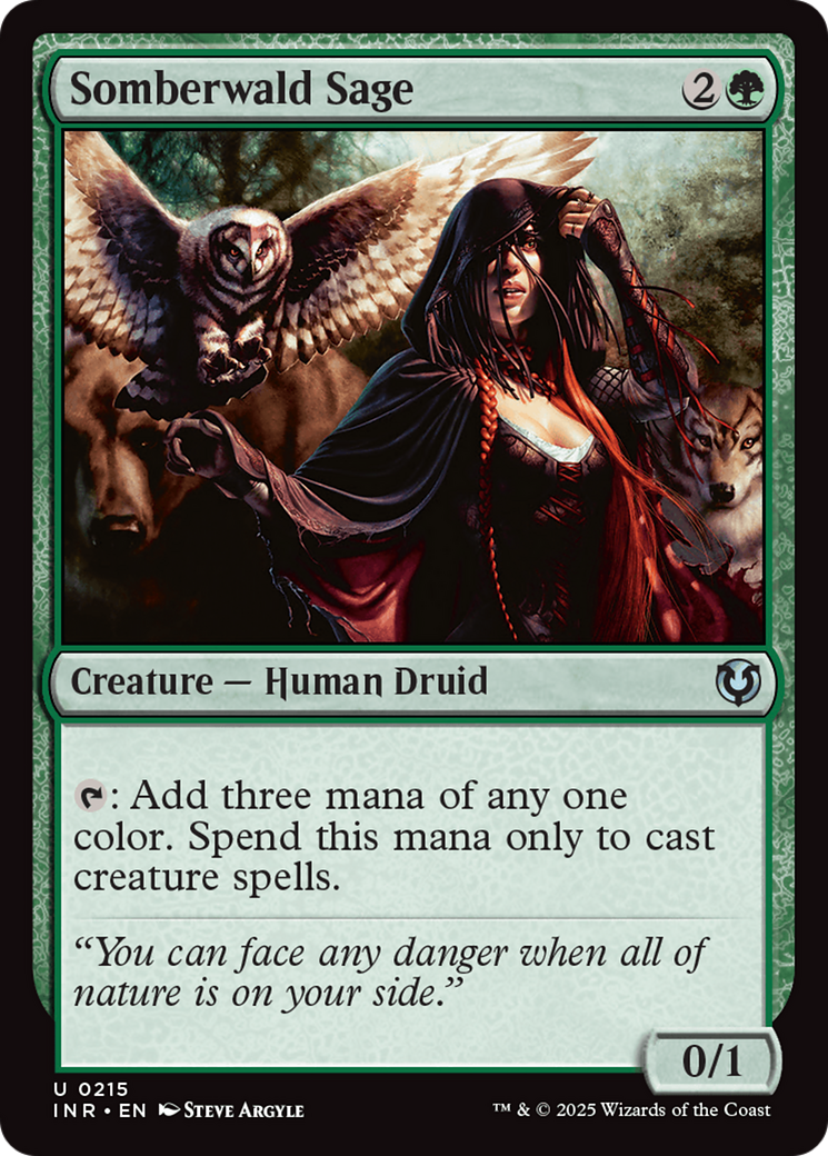 Somberwald Sage [Innistrad Remastered] Foil