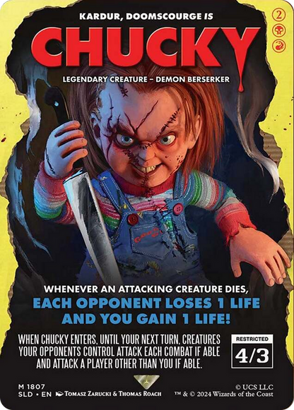Chucky - Kardur, Doomscourge [Secret Lair Drop Series] Foil