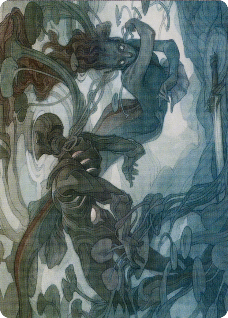 Emry, Lurker of the Loch // Emry, Lurker of the Loch  [March of the Machine Art Series] (Borderless)