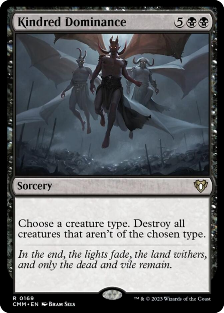 Kindred Dominance [Commander Masters] Foil